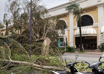 台風シーズンが迫る中、DICJがマカオカジノ事業者と野外演習を実施