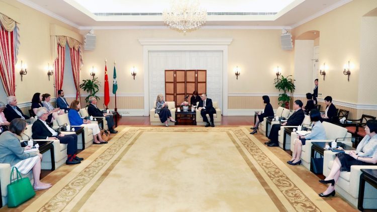 行政長官が米議会メンバーと会合、マカオでの米カジノの利害が議題に