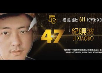 2019年アジアゲーミングパワー50: 50位 ソニー・ヤン (楊海成)