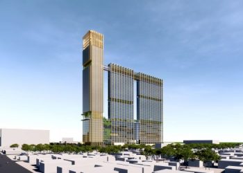 建築事務所がナガ3開発の壮観な新3Dイメージを発表　プノンペン最高地点が目玉