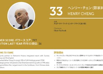 2020年アジアゲーミングパワー50: 33位ヘンリー・チェン (鄭家純)