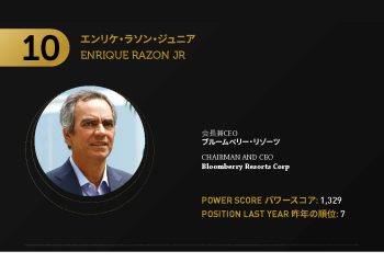 2021年アジアゲーミングパワー50: 10位エンリケ・ラソン・ジュニア